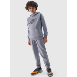 4F detské nohavice 4FJWSS24TTROM591 NOHAVICE CAS M591 grey 