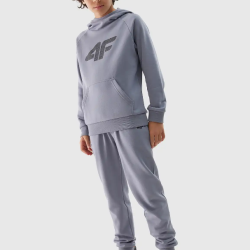 4F detské nohavice 4FJWSS24TTROM591 NOHAVICE CAS M591 grey 