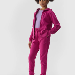 4F detské nohavice 4FJWSS24TTROF587 NOHAVICE CAS F587 pink 