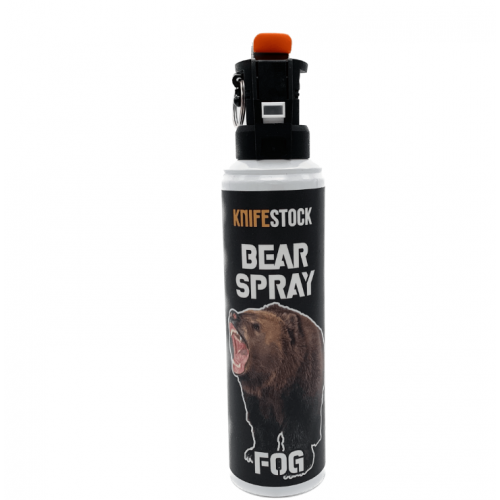 Obranny sprej na medvede KNIFESTOCK Bear spray FOG 150ml