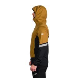 Northfinder pánska trekkingová hybridná ľahká bunda 2.5L ROBIN BU-5184OR  mustardblack 