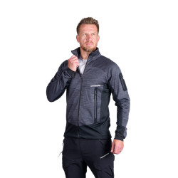 NORTHFINDER GENNARO pánsky sveter MI-3866OR blackblack 