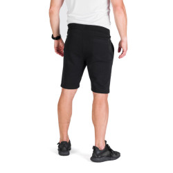 Northfinder Pánske športové elastické šortky z organickej bavlny KALEB black