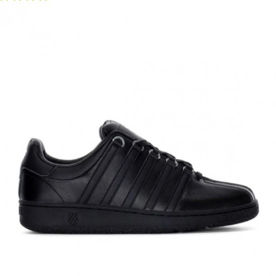 K-Swiss Classic Leather Black-pánska kožená obuv K-Swiss Classic Leather Black-pánska kožená obuv