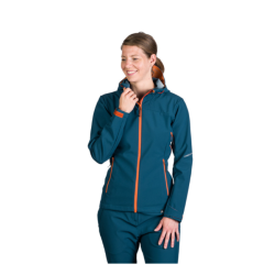Northfinder Dámska turistická softshellová bunda PATTY BU-6182OR  inkblue 