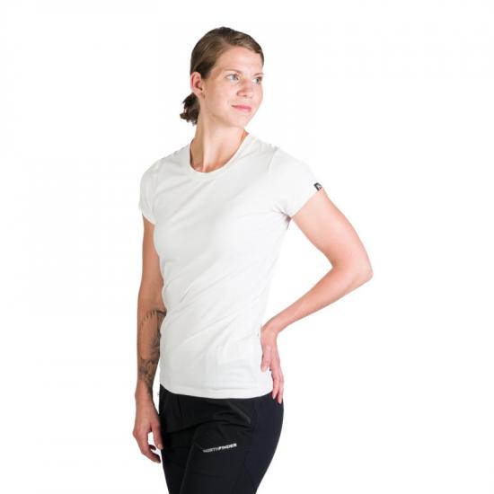 Northfinder dámske voľnočasové tričko SHEILA TR-4964SP white 