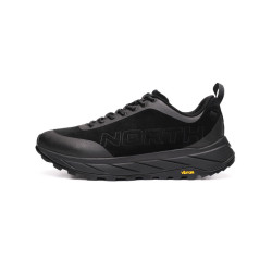 Northfinder pánske turistické topánky Vibram® Megagrip NANGA TO-1006OR black  