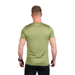 Northfinder pánske aktívne tričko z recyklovaných vlákien BRENTON TR-3964SP greenmelange