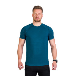 Northfinder Pánske turistické ľahké rýchloschnúce tričko TYRELL TR-3962OR inkblue 