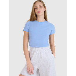 4F dámske tričko 4FWMM00TTSHF2255 denim