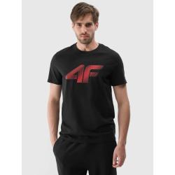 4F pánske tričko M2257 deep black