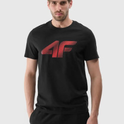 4F pánske tričko M2257 deep black