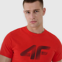 4F pánske tričko M2257 red