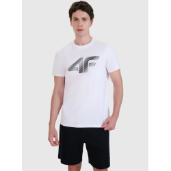 4F pánske tričko M2257 white