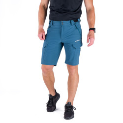 Northfinder Pánske aktívne ľahké elastické šortky ANTHON inkblue