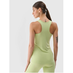 4F dámske tielko 4FRSS25TFSLF414 light green 