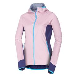 Northfinder Dámska trekingová hybrid multišportová ľahká bunda 2.5L KENDRA rosepurple