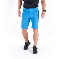 Northfinder Pánske elastické mestské kraťasy džínsový strih LUCA blue