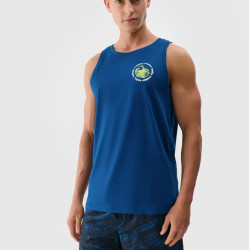 4F pánske tielko M122 teal 4FWSS25TSLEM122