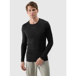 4F pánske tréningové tričko M372 black