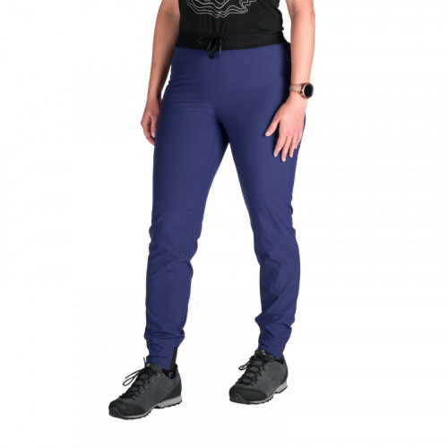 Northfinder Dámske elastické ľahké loose fit nohavice TRACIE purple