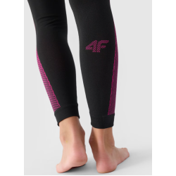 4F dievčenské bezšvové termoprádlo 4FJWAW24USEAF150-20S black 
