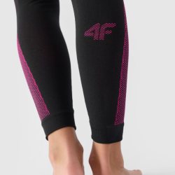 4F dievčenské bezšvové termoprádlo 4FJWAW24USEAF150-20S black 