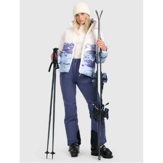 Lyžiarska bunda dámska 4F svetlomodrá Lyžiarska bunda dámska 4F svetlomodrá