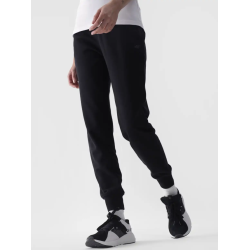 4F Dámske teplákové nohavice typu jogger - čierne 