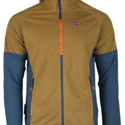 GTS 301842M Pánske tričko COMB FLEECE farba 60 hnedá