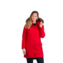 Northfinder Dámska ľahká polopriliehavá bunda JACQUELYN BU-6267SP red