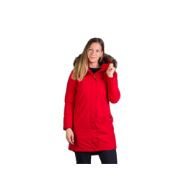 Northfinder Dámska ľahká polopriliehavá bunda JACQUELYN BU-6267SP red
