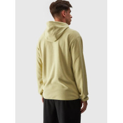 4F Pánska oversize flísová mikina s kapucňou olive 4F Pánska oversize flísová mikina s kapucňou olive