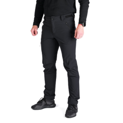 Northfinder Pánske turistické elastické nohavice MASSIMILIANO NO-3957OR black 