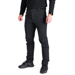 Northfinder Pánske turistické elastické nohavice MASSIMILIANO NO-3957OR black 