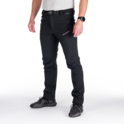 Northfinder Pánske trekingové softshellové nohavice 3L PETE1 NO-38811OR black 