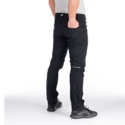 Northfinder Pánske trekingové softshellové nohavice 3L PETE1 NO-38811OR black 