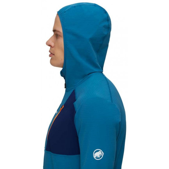 MAMMUT - Bunda s kapucňou Madris Light ML - Fleecová bunda MAMMUT - Bunda s kapucňou Madris Light ML - Fleecová bunda