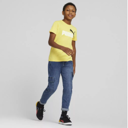 PUMA Tričko pre deti ESS+ 2 Col Logo Tee 586985 45 žltá 