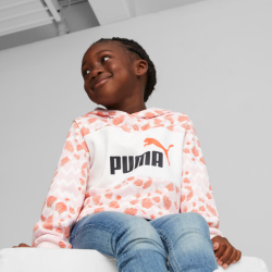 Puma detská mikina s kapucňou Essentials Mix Match