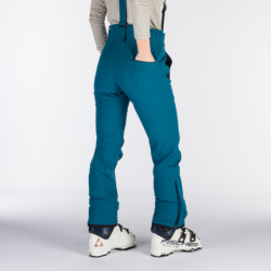 Northfinder dámske lyžiarske nohavice softshellové elastické SYLVIA inkblue
