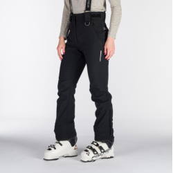 Northfinder dámske lyžiarske nohavice softshellové elastické SYLVIA black 