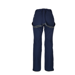 Northfinder dámske lyžiarske nohavice softshellové elastické SYLVIA bluenights 