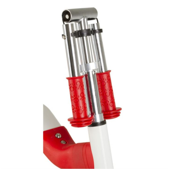 Odrážadlo/Kolobežka 2v1, Samsa červená, dural-plas