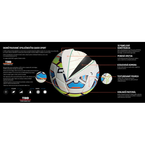Futbalová lopta Quick Resposta Futbalová lopta Quick Resposta