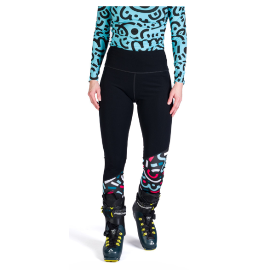 NORTHFINDER ZDIARSKA 3 dámske skialp nohavice elastické Blizzard® multicolorprint NORTHFINDER ZDIARSKA 3 dámske skialp nohavice elastické Blizzard® multicolorprint