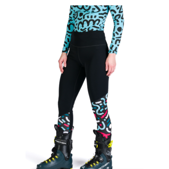 NORTHFINDER ZDIARSKA 3 dámske skialp nohavice elastické Blizzard® multicolorprint NORTHFINDER ZDIARSKA 3 dámske skialp nohavice elastické Blizzard® multicolorprint